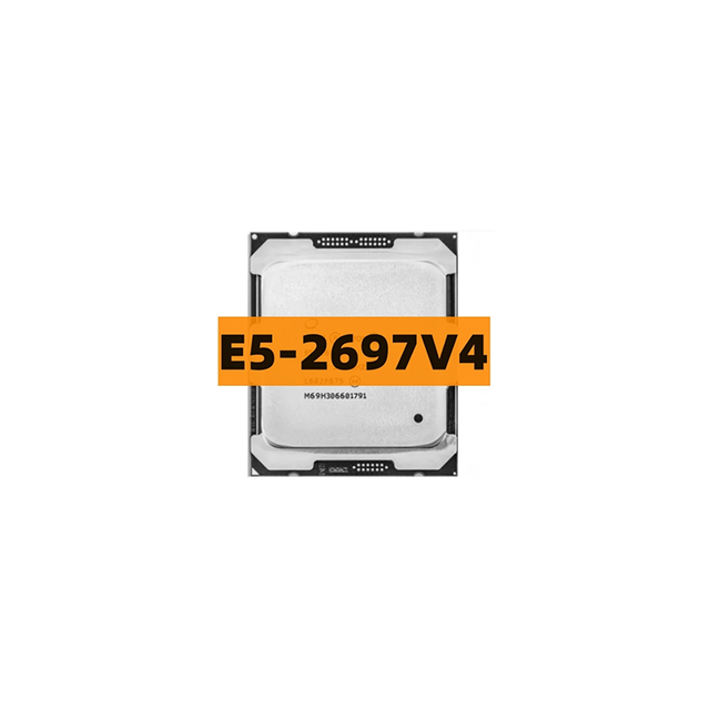 Desktop E5 2697 V4 Server CPU LGA 2011 18 Core 2.30GHZ Server Processor for X99 Motherboard