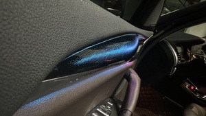 Kit d'éclairage d'ambiance intérieur pour voiture G01 G02, 256 couleurs, symphonie lumineuse, pour <span class=keywords><strong>BMW</strong></span> X3 X4 2018-2024, accessoires de garniture d'ambiance galaxie - Product Image 4