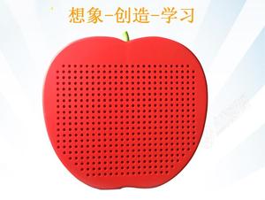 Tableau de traçage créatif Big <span class=keywords><strong>Apple</strong></span> en ABS pour les enfants de 2 à 13 ans – Enseignement pratique - Product Image 4