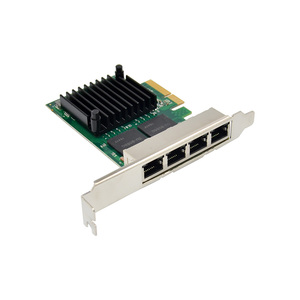 WINTEK yüksek kalite I350 AM4 1G 4-Port <span class=keywords><strong>PCI</strong></span> Express 1X Ethernet ağ adaptörü kartı masaüstü dahili stok mevcut - Product Image 6