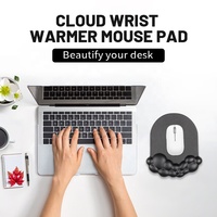 Repose-poignets ergonomique en mousse à mémoire de forme pour souris, en cuir noir, personnalisable (couleur et logo), tapis de clavier gaming en stock pour ordinateur et bureau