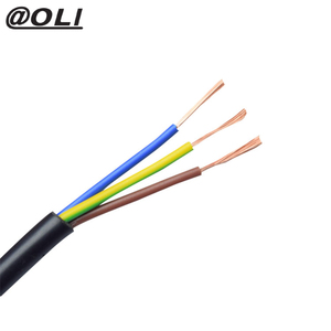 3 lõi 1.5mm 2.5mm phẳng chìm Cáp 16A Đánh giá hiện tại Dây dẫn đồng PVC cáp điện bơm chìm dây - Product Image 4