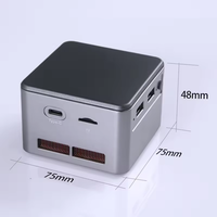 Piesia le moins cher Jasper Lake N5105/N6005 Mini PC de poche sans ventilateur 4Lan Nuc i5 11ème génération Intel LPDDR4X Mini PC de bureau