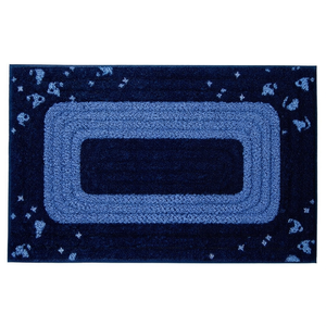 Diamond Square 16x24 Anti-Slip Polyester Door <b>Mat</b> 40x60cm Soft Floor <b>Mat</b> with Animal Print for Home Hotel or <b>Bathroom</b> Use - Product Image 1