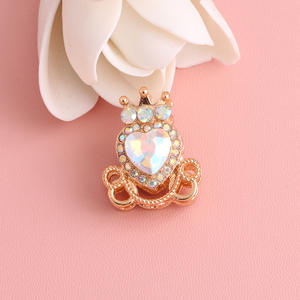 2025 nueva llegada amor completo Rhinestone cristal corazón cuentas para bolígrafos DIY joyería teléfono cadenas pluma accesorios de cuentas - Product Image 6