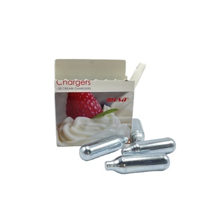 8g Cream Charger frusta per uso alimentare per prodotti crema 8.5g Mosa Whip Cream Charger - Product Image 1