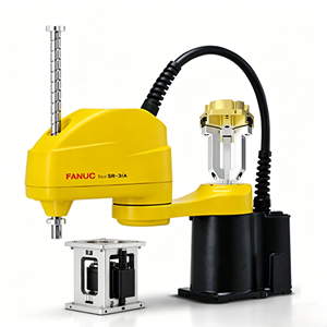 <span class=keywords><strong>Robot</strong></span> SCARA <span class=keywords><strong>FANUC</strong></span> SR-3iA, charge utile de 3 kg, bras robotique industriel haute vitesse pour l'assemblage et la manutention - Product Image 1
