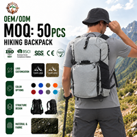 Sac à dos unisexe imperméable pour le camping, la randonnée, le vélo et le trekking pour hommes et femmes