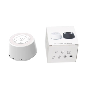 Máquina de sonido inteligente para sueño profundo con ruido blanco, sonidos naturales <span class=keywords><strong>y</strong></span> música relajante, luz nocturna, altavoces inteligentes - Product Image 5
