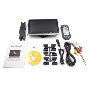 10.1inch lật mở ống kính tựa đầu núi màn hình với <span class=keywords><strong>DVD</strong></span> HDMI chức năng - Product Image 6