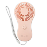 Ventilateur Brumisateur Portable Mini Écologique Longue Durée Rose Nouveau Design Élégant Boîtes à Cils en Acrylique