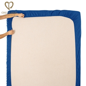 क्लासिक शैली लक्जरी नरम ब्रश 100% पॉलिएस्टर धकेल Microfiber के बिस्तर की चादर सेट - Product Image 2