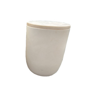 <span class=keywords><strong>Creuset</strong></span> en céramique d'alumine de 50ML en gros Test d'incendie <span class=keywords><strong>Creuset</strong></span> de résistance à la corrosion Argent réfractaire carré haute température - Product Image 3