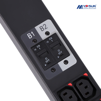 Unidad de Distribución de Energía (PDU) Inteligente OEM ODM para Rack Vertical, C13 C19, PDU de Red Medida para Gabinete de Servidores de Centro de Datos