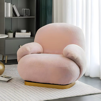 LEYNVO Fauteuil à bascule personnalisé de style nordique, réglable, pour salon, pour adultes, de loisirs, inclinable, tendance, couleur crème, grand fauteuil de relaxation blanc