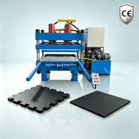 Presse de vulcanisation automatique pour dalles de caoutchouc, machine de moulage et de durcissement pour tapis de sol en caoutchouc et briques, pour la production de pavés en caoutchouc
