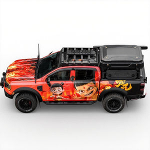 Système de benne standard F-ord Ranger T9 2023-2024 avec arceau de sécurité de base et plateau modulaire pour utilisation tout-terrain - Product Image 3