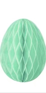 DAMAI <b>Easter</b> Decorations Eggs Hanging <b>Ornaments</b> Paper Honeycomb Eggs Magnetic Tree Decorations for <b>Easter</b> Basket Party Supplies - Product Image 2