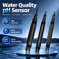 Analyseur de pH/ORP pour eaux usées industrielles CODA avec écran LCD, précision 0,01pH, RS485, plastique, personnalisable OEM, garantie 0,5 an
