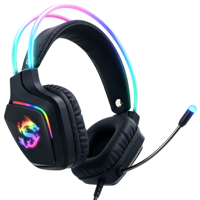 PJT-DEP2474 Prix surprise Casques et écouteurs de jeu Son de jeu Casque de jeu pour PC Jeu Casque filaire LED avec micro