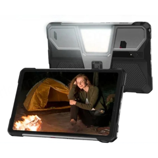 5G 10.95'' Projector Tablet PC with 100 Lumens DLP 21000mAh 32MP+50MP Main Camping Light Android 14 Pad 8849 Tank Pad 16+512GB