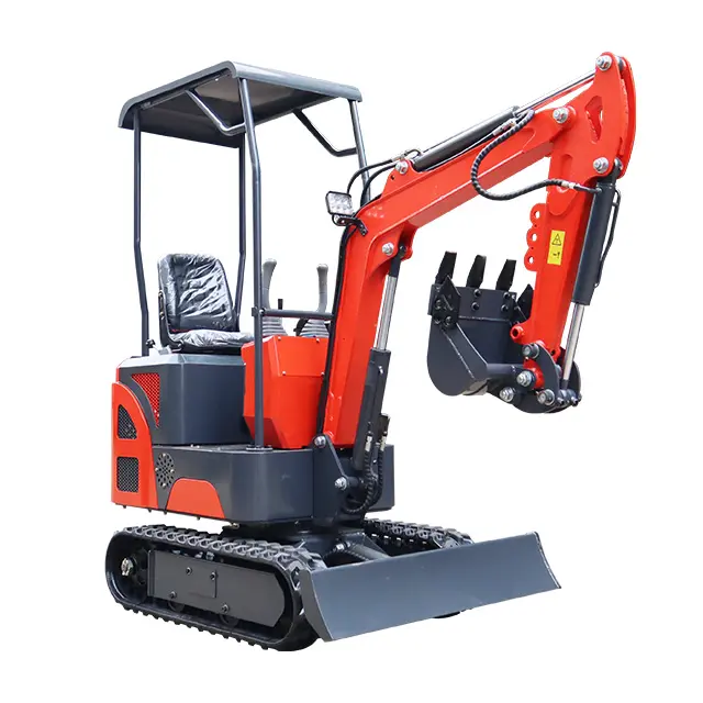 Cheap Hydraulic New Crawler Mini Bagger Digger Machine 1ton 1.5ton small excavator for sale price