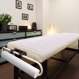 Rollo de Sábanas Desechables de Tela No Tejida, Transpirables, para Camillas de Masaje, con Orificio Facial, para Salones de Belleza, Hoteles y Camillas de Examen - Product Image 6