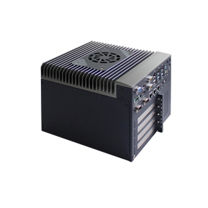 มินิพีซีแบบฝังตัวสำหรับอุตสาหกรรม พร้อมช่องเสียบ Dual-PCIe X16/X4, 6 LAN, 4 COM, 8 USB รองรับ Windows 10, 11 และช่องเสียบ PCIE X16 และ PCIE X4 - Product Image 1