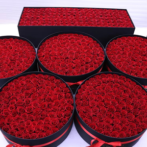 Rosas Eternas en Caja, Flores Preservadas <span class=keywords><strong>de</strong></span> Larga Duración, Regalos para el Día <span class=keywords><strong>de</strong></span> <span class=keywords><strong>la</strong></span> <span class=keywords><strong>Madre</strong></span> y San Valentín - Product Image 3