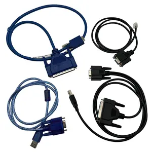 Cabo DB9 USB AM para DSUB 9P linha de porta serial fêmea cabo azul L=1M cabo de moldagem personalizado