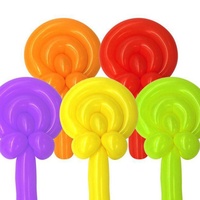 FENGCHE - Artículos de Decoración para Fiestas de Cumpleaños, Globos de Látex Lisos para Modelar, Globos Mágicos de 360 Grados, Fabricante de Globos para Fiestas