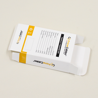 Logo personnalisé Imprimé Puissance Banque Chargeur de Détail Pliante Carton Papier Électronique Boîte D'emballage