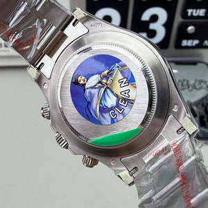 Reloj Mecánico Automático de Lujo para Hombre, Acero Inoxidable 904L, Movimiento 4130/4131, Movimiento ETA, Cristal de Zafiro, Correa Milanesa - Product Image 6