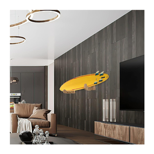 Supports muraux pour planches de <span class=keywords><strong>surf</strong></span> – Fixation ou support pour shortboard, skimboard et longboard, pour intérieur ou extérieur - Product Image 5