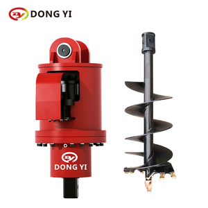 Trivella Idraulica per Escavatore, Piccola e Grande, per Perforazione del Terreno e del Gas, con Trivella a Palo - Product Image 1