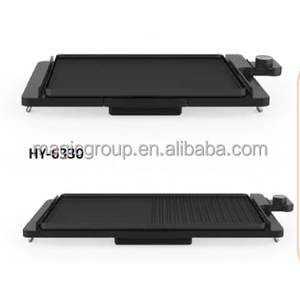 เตาปิ้งย่างไฟฟ้าแบบพกพาสำหรับใช้ในบ้าน แผ่นย่างเคลือบสารกันติด ถอดออกได้ แช่น้ำได้ ผู้ผลิต OEM - Product Image 3