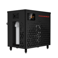 Refroidisseur portatif de bain de glace d'inverseur de la petite taille R290 5kw 1.5hp refroidisseur d'eau pour le bain de glace