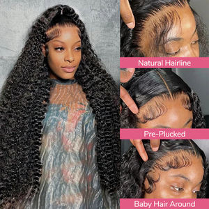 วิกผมมนุษย์ไร้กาวติดเทปน้ำขนาด13*6<span class=keywords><strong>อะไร</strong></span>13นิ้ว - Product Image 3