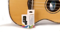 Accordeur professionnel OEM avec écran LCD en plastique à cinq modes, ukulélé, guitare, basse, violon, disponible en plusieurs couleurs