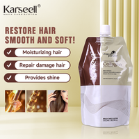 Fabrication originale Karseell Maca Essence Huile d'argen Masque capillaire en sac Réparation Colleagen Améliorer les frisottis Masque capillaire hydratant 500ML