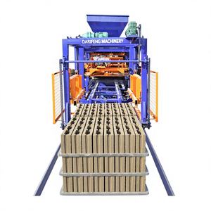 <span class=keywords><strong>QT8</strong></span>-15 Vollautomatische Ziegelherstellungsmaschine Hydraulische Vibrations-Betonblockformmaschine Blockherstellungsanlage - Product Image 1
