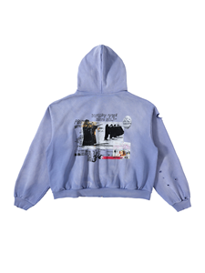 Sudadera <span class=keywords><strong>Americana</strong></span> con Cremallera, Estampada, Vintage, Lavada, Desgastada, Corta, Holgada, Estilo Urbano, Tejido Grueso, Transpirable, 100% Algodón, Esencial, Personalizada - Product Image 6