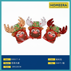 Pacchetto all'ingrosso di 300 fasce di natale in oro rosso bianco colori misti - Product Image 1