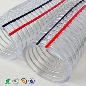 PVC Tubo Flessibile Filo di Acciaio Linea di Produzione MACCHINA di PLASTICA