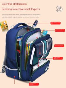 Nouveau <span class=keywords><strong>cartable</strong></span> de mode Oxford pour les élèves du primaire réduire la colonne vertébrale 1-3-6 année garçons filles britannique grande capacité - Product Image 4