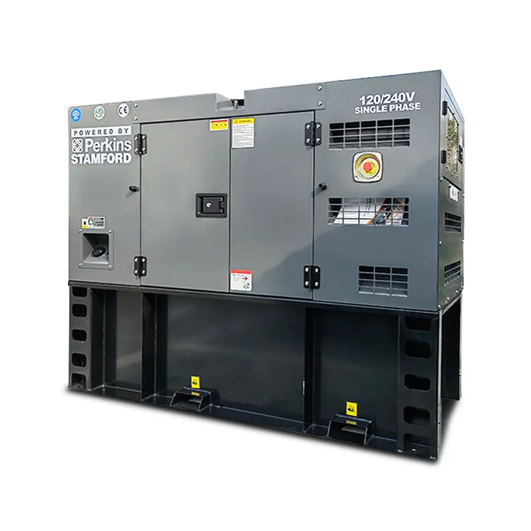 Canopy Silent Powered Oleh Perkin 204 20Kw Genset Listrik 25Kva Generator Diesel Silent