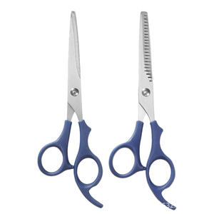 Tijeras de Peluquería, Tijeras Rectas, Tijeras de Entresacar, Set de Corte de Cabello, para Recortar Flequillo, Aptas para Uso Doméstico, para Niños, Material PP - Product Image 1