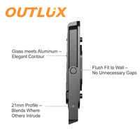 Projecteur LED d'extérieur antidéflagrant IP65 OUTLUX pour la vente en gros, 50W, 150W, 200W, 300W, 400W