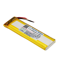Cellule de batterie au lithium-ion 3.7V 1000MAH 2000MAH pour machines POS haut-parleurs actifs produits numériques