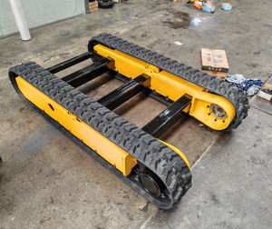 Продвижение OEM небольшой мини 500 кг 1 т 2 тонны резиновая гусеничная ходовая часть резиновая гусеничная шасси с электродвигателем - Product Image 2